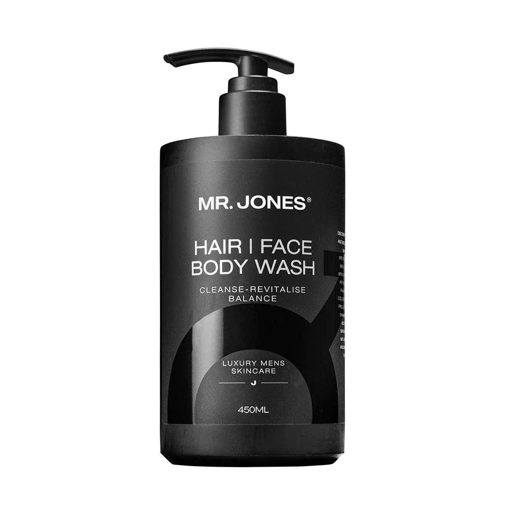Men's Hair, Face and Body Wash